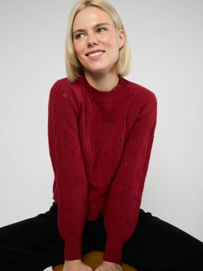 Knitted Jumper Fine Craft Crew