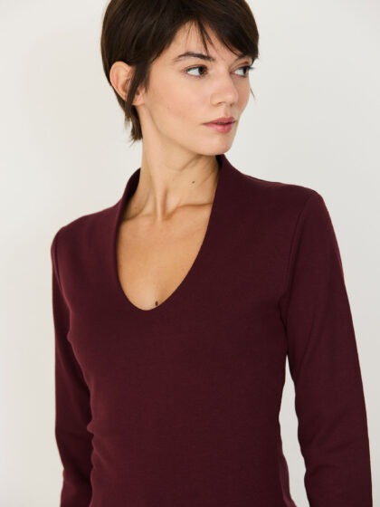 INGE-GOTS T-SHIRT - Burgundy